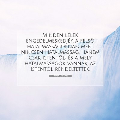Róma 13:1 KAR Bibliai verskép