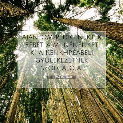 Róma 16:1 KAR Bibliai verskép