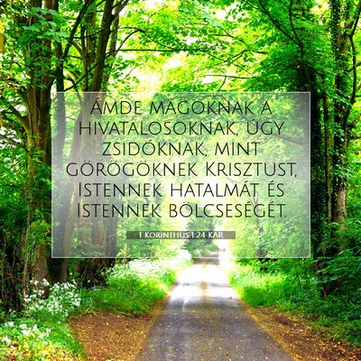 1 Korinthus 1:24 Bibliai vers magyarázata