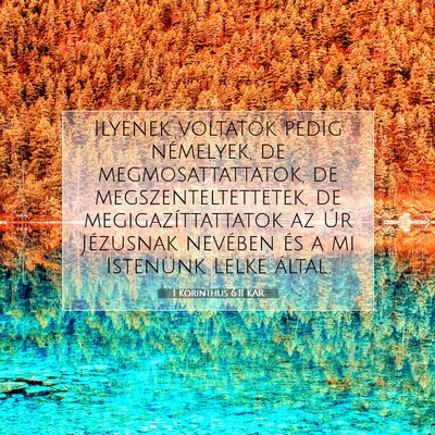1 Korinthus 6:11 KAR Bibliai verskép