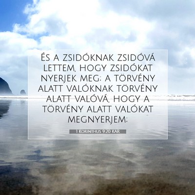 1 Korinthus 9:20 KAR Bibliai verskép