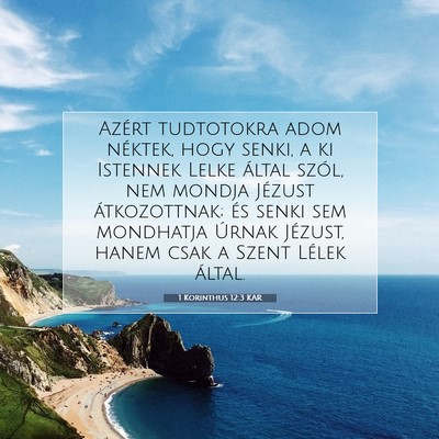 1 Korinthus 12:3 KAR Bibliai verskép