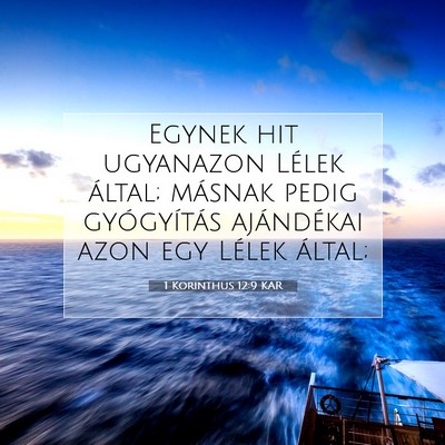 1 Korinthus 12:9 KAR Bibliai verskép