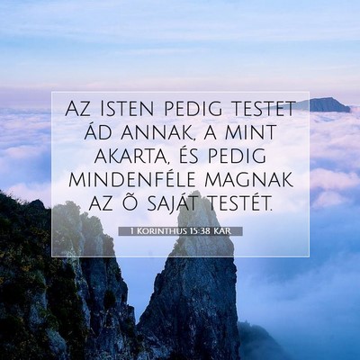 1 Korinthus 15:38 KAR Bibliai verskép