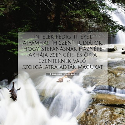 1 Korinthus 16:15 KAR Bibliai verskép