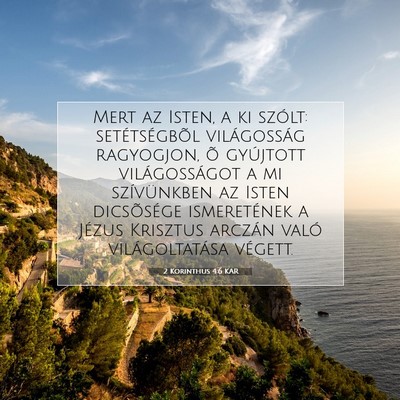 2 Korinthus 4:6 KAR Bibliai verskép