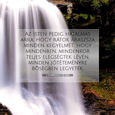 2 Korinthus 9:8 KAR Bibliai verskép