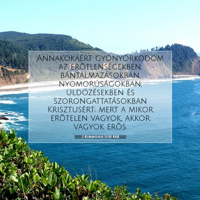 2 Korinthus 12:10 KAR Bibliai verskép