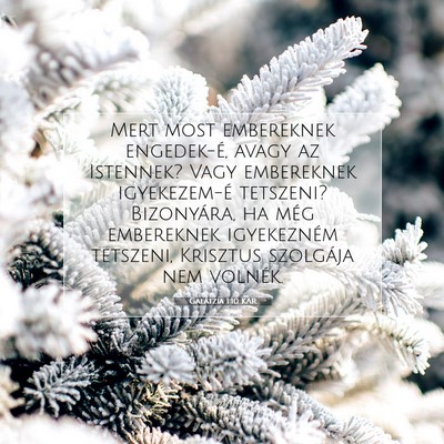 Galátzia 1:10 Bibliai vers magyarázata