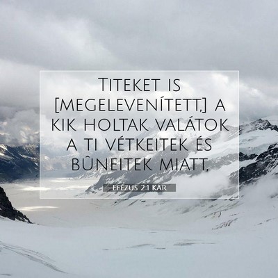 Efézus 2:1 KAR Bibliai verskép