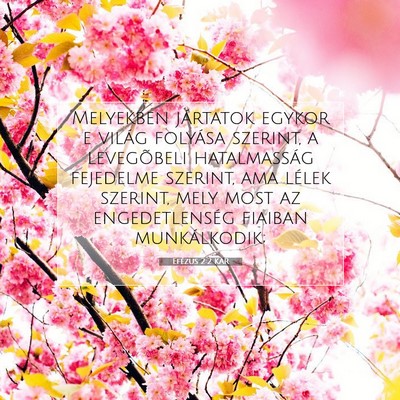 Efézus 2:2 KAR Bibliai verskép