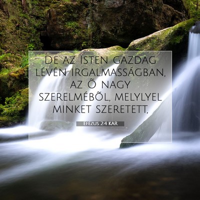 Efézus 2:4 KAR Bibliai verskép