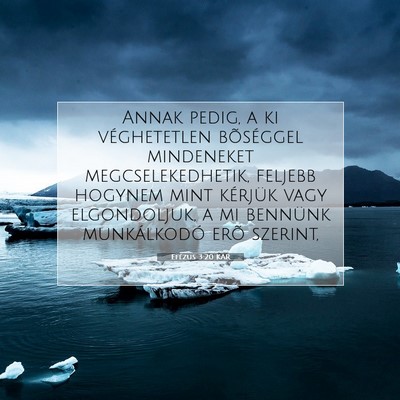 Efézus 3:20 KAR Bibliai verskép