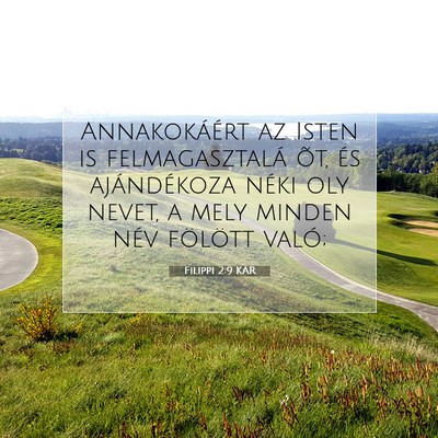 Filippi 2:9 KAR Bibliai verskép