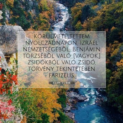 Filippi 3:5 KAR Bibliai verskép