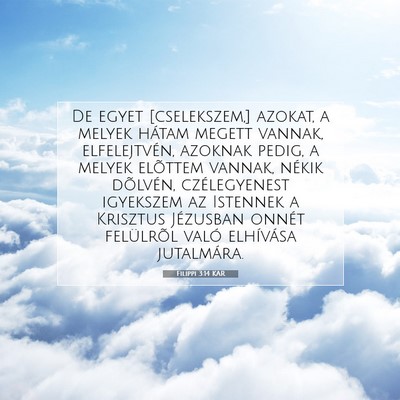 Filippi 3:14 KAR Bibliai verskép