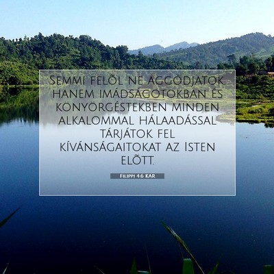 Filippi 4:6 KAR Bibliai verskép