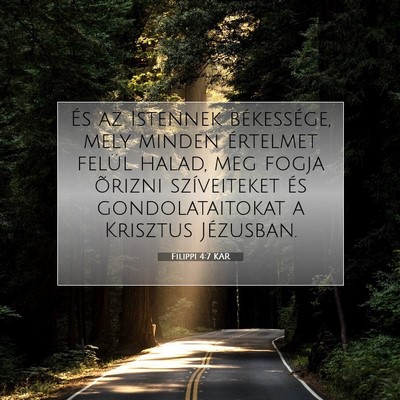 Filippi 4:7 KAR Bibliai verskép