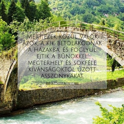 2 Timóteus 3:6 Bibliai vers magyarázata