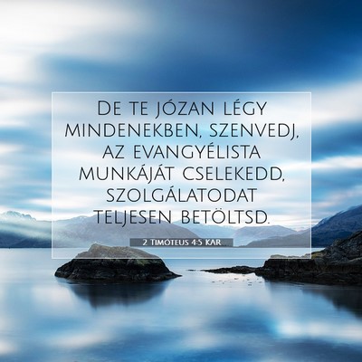 2 Timóteus 4:5 KAR Bibliai verskép
