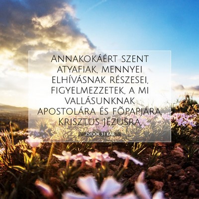 Zsidók 3:1 KAR Bibliai verskép