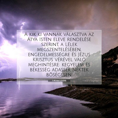 1 Péter 1:2 Bibliai vers magyarázata