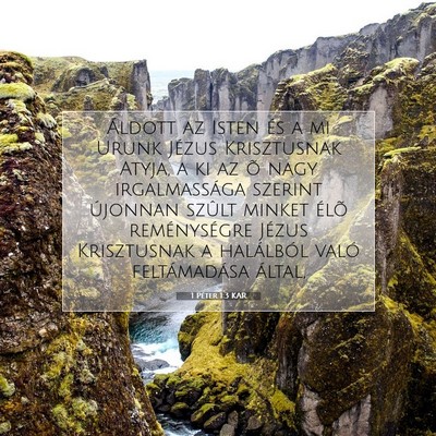1 Péter 1:3 Bibliai vers magyarázata