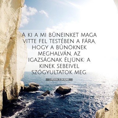 1 Péter 2:24 Bibliai vers magyarázata
