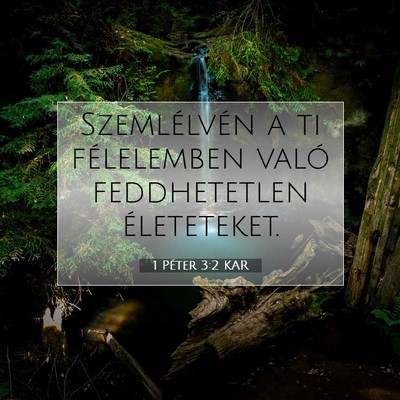 1 Péter 3:2 Bibliai vers magyarázata