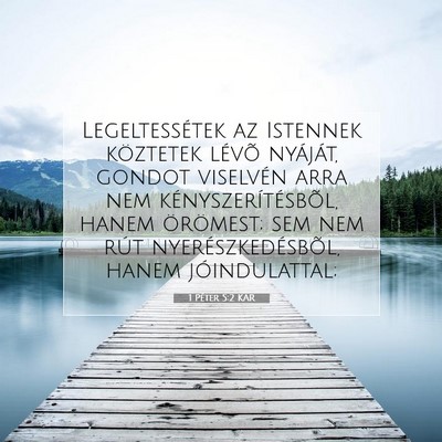 1 Péter 5:2 KAR Bibliai verskép