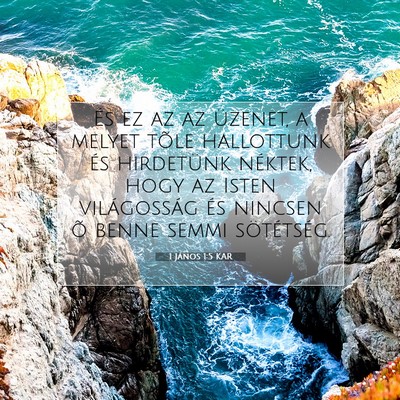 1 János 1:5 Bibliai vers magyarázata