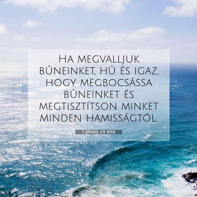 1 János 1:9 Bibliai vers magyarázata