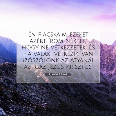 1 János 2:1 KAR Bibliai verskép