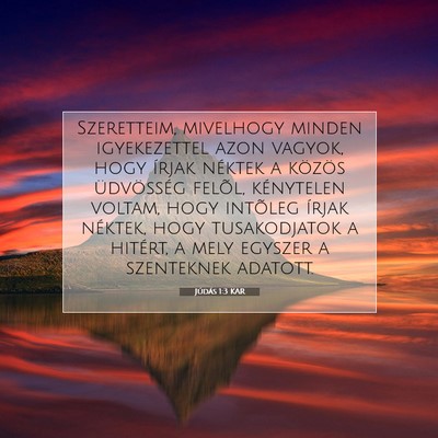 Júdás 1:3 Bibliai vers magyarázata