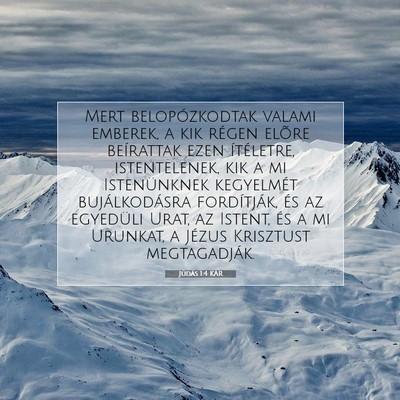 Júdás 1:4 Bibliai vers magyarázata